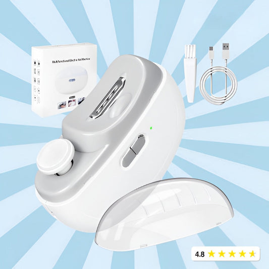 Automatic Electric Nail Clipper 2-in-1 Nail Cutting And Polishing
